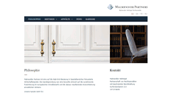 Desktop Screenshot of malmendier-partners.com